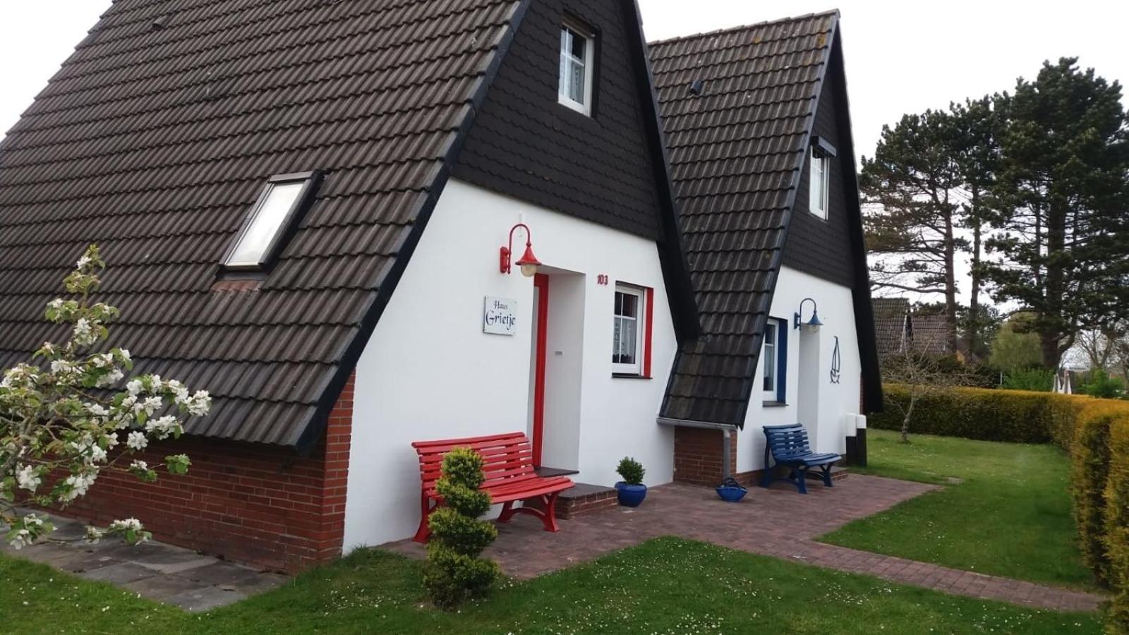 Вілла Grietje II Blaues Haus Rechts Віттмунд Екстер'єр фото